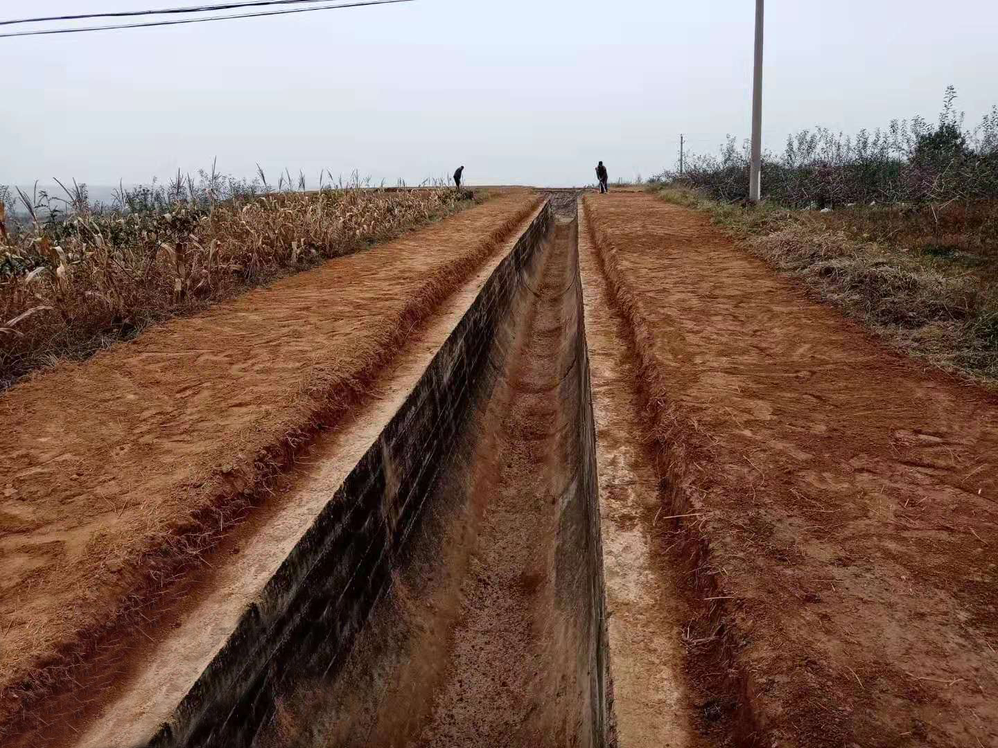 渠道修筑工程